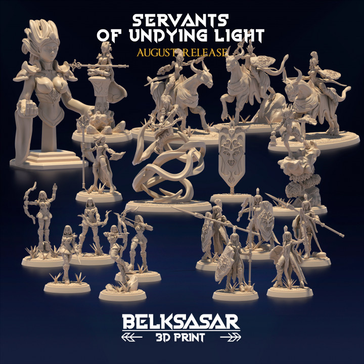 Servants of Undying Light - Knight's Cover