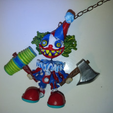 Picture of print of Articulated Creepy Clown