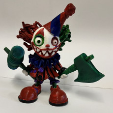 Picture of print of Articulated Creepy Clown