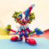 Articulated Creepy Clown image