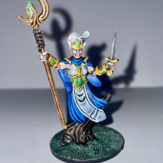 Picture of print of Forest Elf - Spellcaster