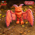 PRINT-IN-PLACE CUTE FLEXI  MOTHMAN ARTICULATED image