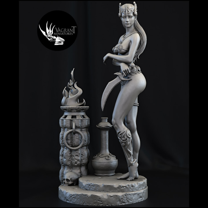 Princess Melsial Second pose 1:12 Scale's Cover