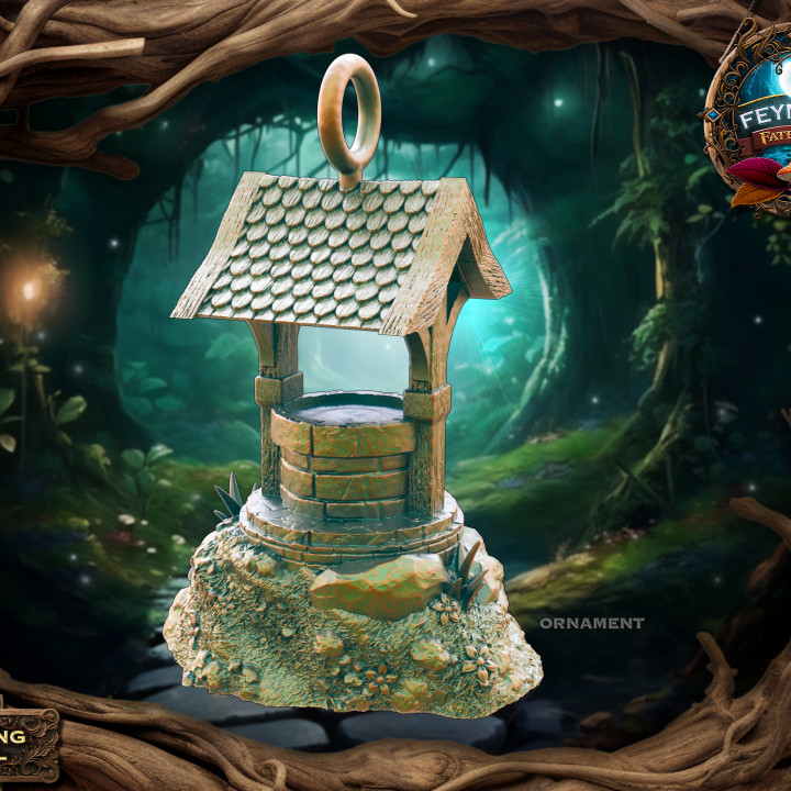 Magical Wishing Well Ornament's Cover