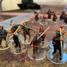 Picture of print of Dark Ages Skirmishers With Javelins 2
