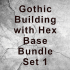 Gothic Building with Hex Base Bundle Set 1 image