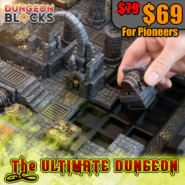 THE ULTIMATE DUNGEON Non-Pioneers's Cover