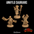 Anklyo Saurian | PRESUPPORTED | Gods of the Lost Continent image