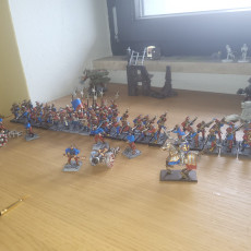 Picture of print of Sunland Troops with Halberds and Spears - Highlands Miniatures