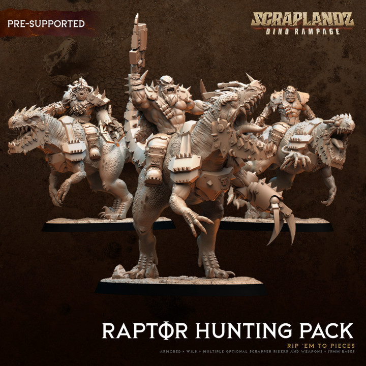 Raptor Riders - Dark Gods Scraplandz's Cover