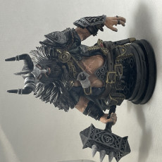 Picture of print of Bust - Bjalnir, Thunderlord