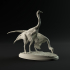 Gallimimus pair 1-35 scale pre-supported dinosaur image