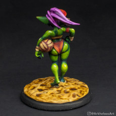 Picture of print of Knox the goblin Beachgoer