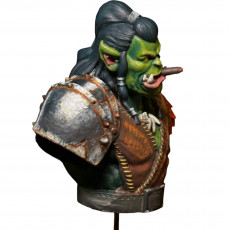 Picture of print of Umak Dagago Orc Bust (Academic Bust) 75mm