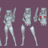The Cyberpunk Eva Twins image