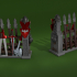 Alchemists Bench, Weapons Rack and Torture Rack for use with HeroQuest image