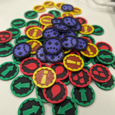 Picture of print of Game Token Project - One Page Rules Tokens