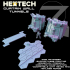 HEXTECH - Trinity City - Metro Defense Expansion (Battletech Compatible) image