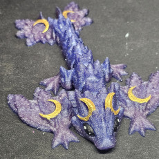Picture of print of Tiny Lunar Dragon and Wyvern