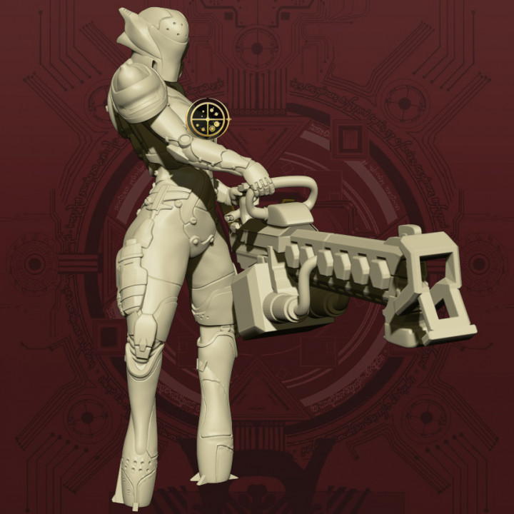 [Centauri] Cyberite Infantry - Flamethrower Firing Pose's Cover