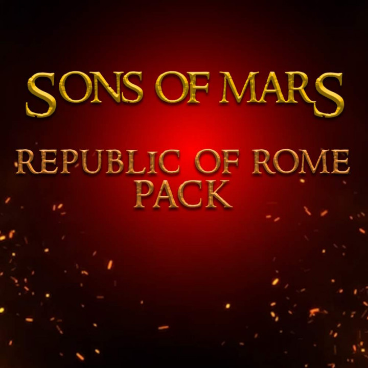 Sons of Mars - Republic of Rome Pack's Cover