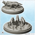 Set of three wolves in a pack with base (24) - Animal Savage Nature Circus Scuplture High-detailed image