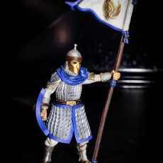 Picture of print of Easterner Banner Bearer - Presupported