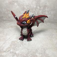 Picture of print of PRINT-IN-PLACE CUTE FLEXI WESTERN DRAGON ARTICULATED