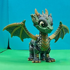 Picture of print of PRINT-IN-PLACE CUTE FLEXI WESTERN DRAGON ARTICULATED