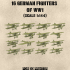 STL PACK - 16 German Fighters of WW1 (scale 1:144) - PERSONAL USE image