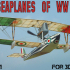 STL PACK - 16 SEAPLANES of WW1 (Vol.1, scale 1:144) - PERSONAL USE image