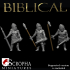 Mycenaean javelinmen Biblical image