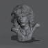 Jim Morrison sculpted head. Wall mountable. image