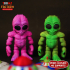 PRINT-IN-PLACE CUTE FLEXI ALIEN ARTICULATED image