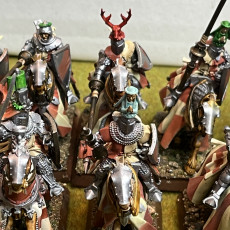 Picture of print of Knights of Gallia - Highlands Miniatures