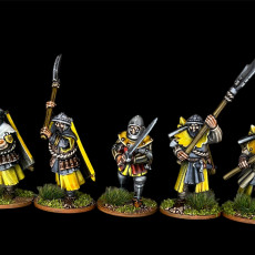 Picture of print of Gallia Men at Arms - Highlands Miniatures