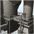 Large industrial refinery with pipe and vessel systems (19) - Modern WW2 WW1 World War Diaroma Wargaming RPG Mini Hobby image