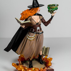 Picture of print of The witch