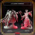 6 miniatures - 32mm - RPG game Expansion - THE RISE OF THE DEATH LORD-  MASTERS OF DUNGEONS QUEST - Premium Package image