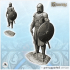 Medieval soldier miniatures pack No. 1 - Medieval RPG D&D Gothic Feudal Old Archaic Saga 28mm 15mm image