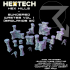 HEXTECH - Hex Hills - Desert Map Pack (Battletech Compatible Hex Terrain) image