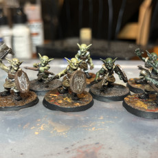Picture of print of Shooters (shortbow) - Wolf Clan Goblins