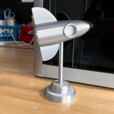 Picture of print of Rocket lamp