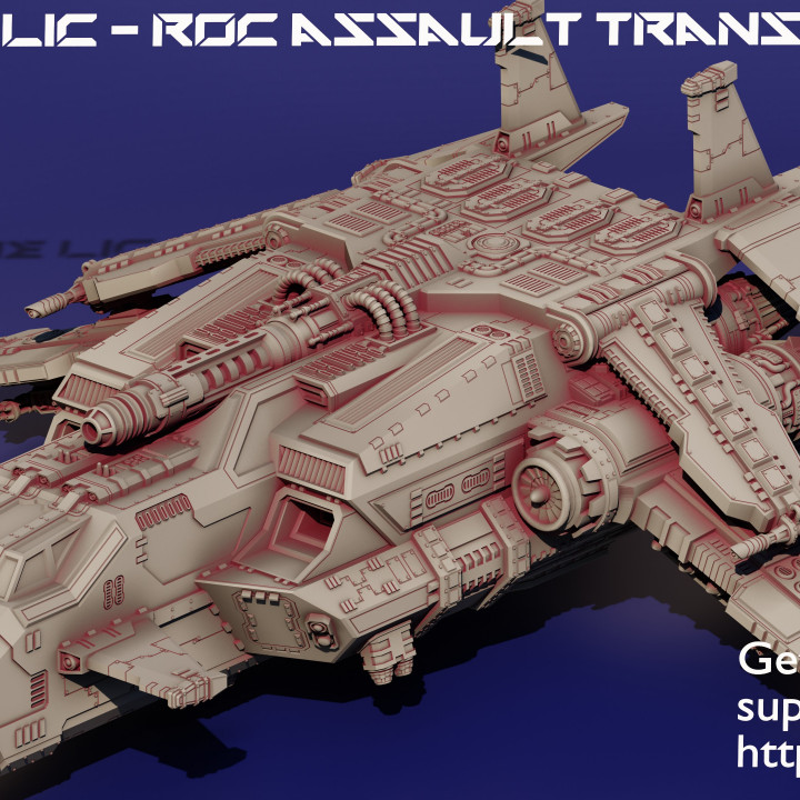 The LIC HN - Roc Assault Transport's Cover