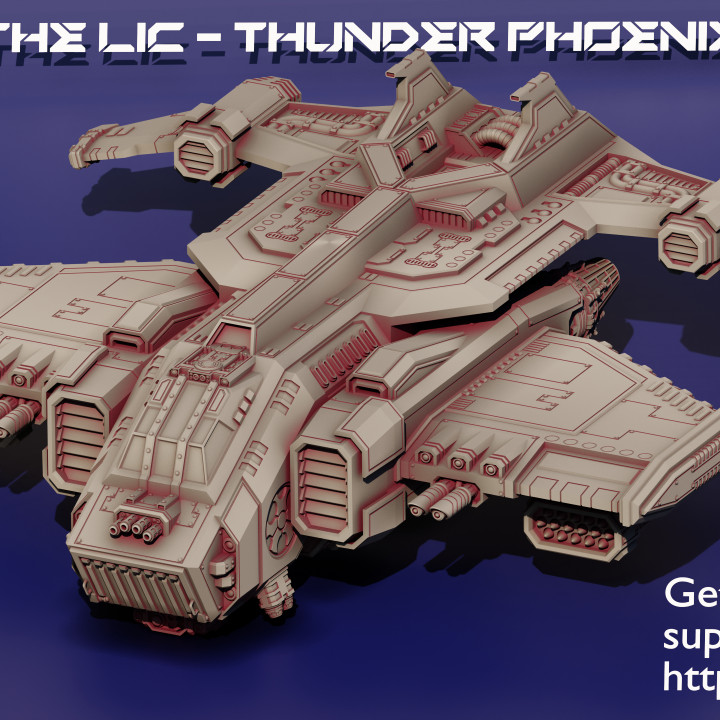 The LIC HN - Thunder Phoenix Assault Gunship's Cover