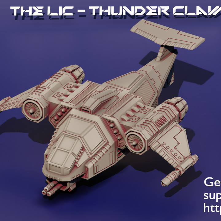 The LIC HN - Thunder Claw Light Gunship's Cover