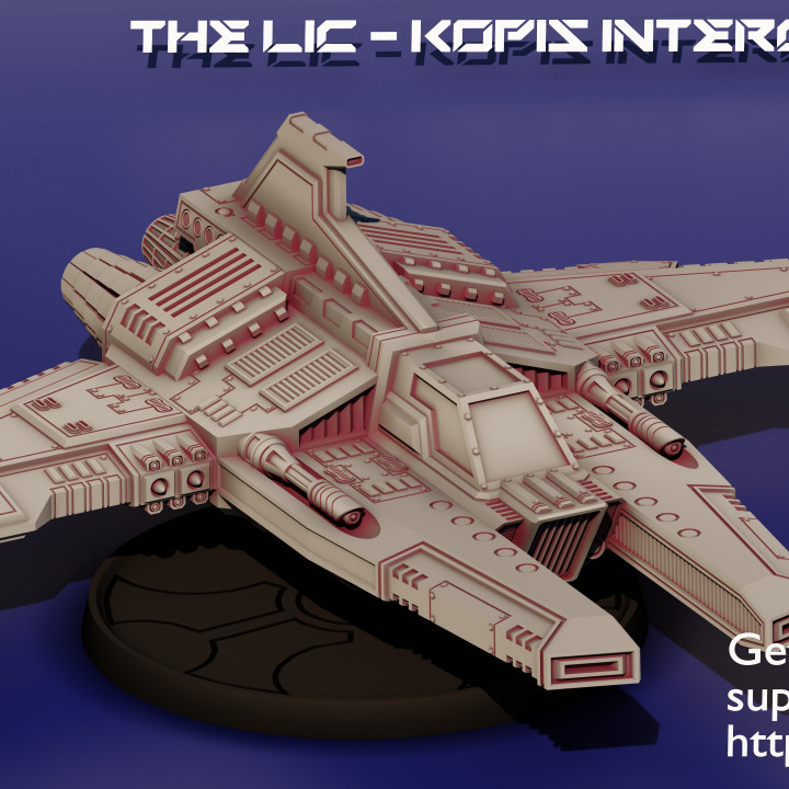 The LIC HN - Kopis Interceptor's Cover