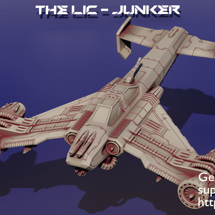 The LIC HN - Junker Fighter-Bomber's Cover