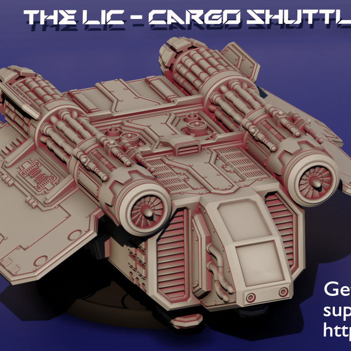 The LIC HN - Cargo Shuttle's Cover