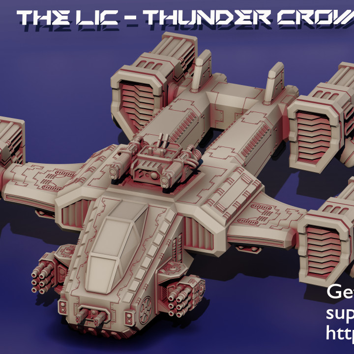 THE LIC HN - Thunder Crow Gunship's Cover